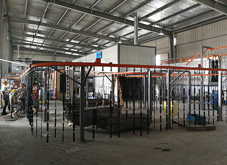 Unleashing Efficiency with Powder Paint Line Systems